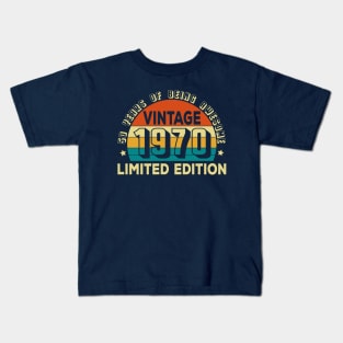 Vintage 1970 limited edition Kids T-Shirt